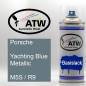 Preview: Porsche, Yachting Blue Metallic, M5S / R9: 400ml Sprühdose, von ATW Autoteile West.